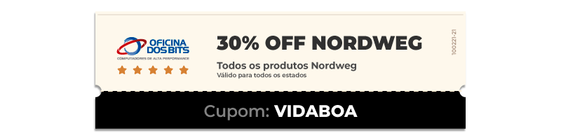 Cupom 30% off Nordweg em todos os produtos