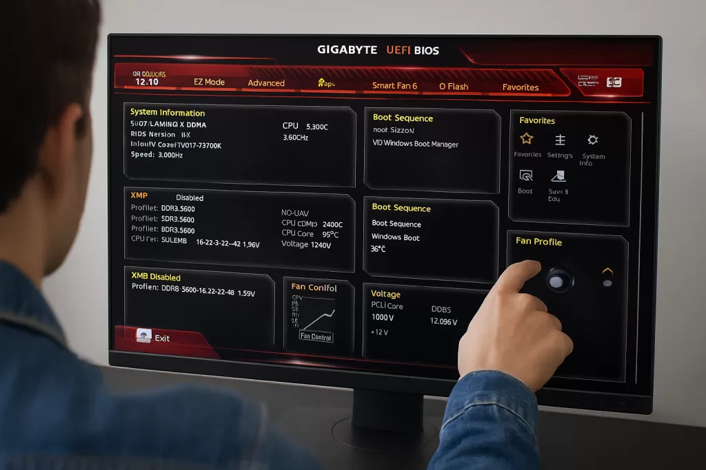 Como configurar UEFI/BIOS