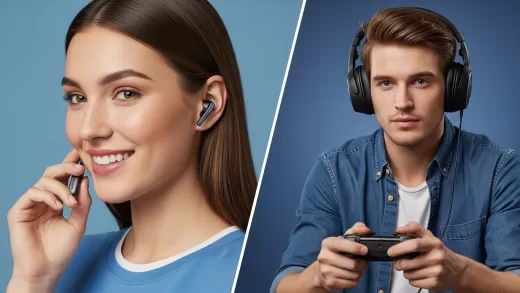 Buds vs. Headsets Over-Ear: Qual o Fone Ideal para Você? Música, Games, Chamadas?