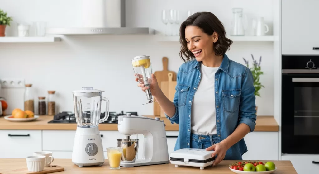 Transforme Sua Cozinha: Liquidificador, Batedeira e Sanduicheira Philips Walita