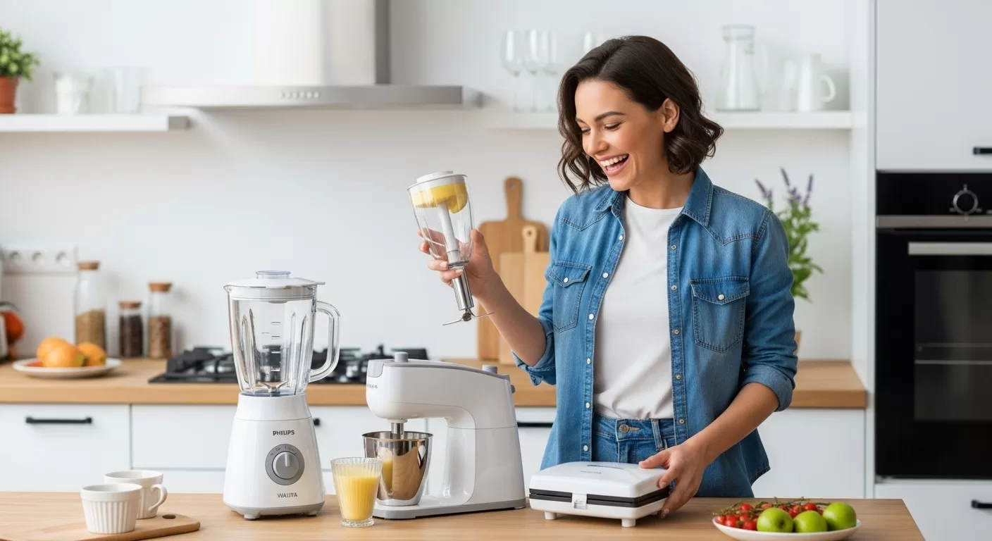 Transforme Sua Cozinha: Liquidificador, Batedeira e Sanduicheira Philips Walita