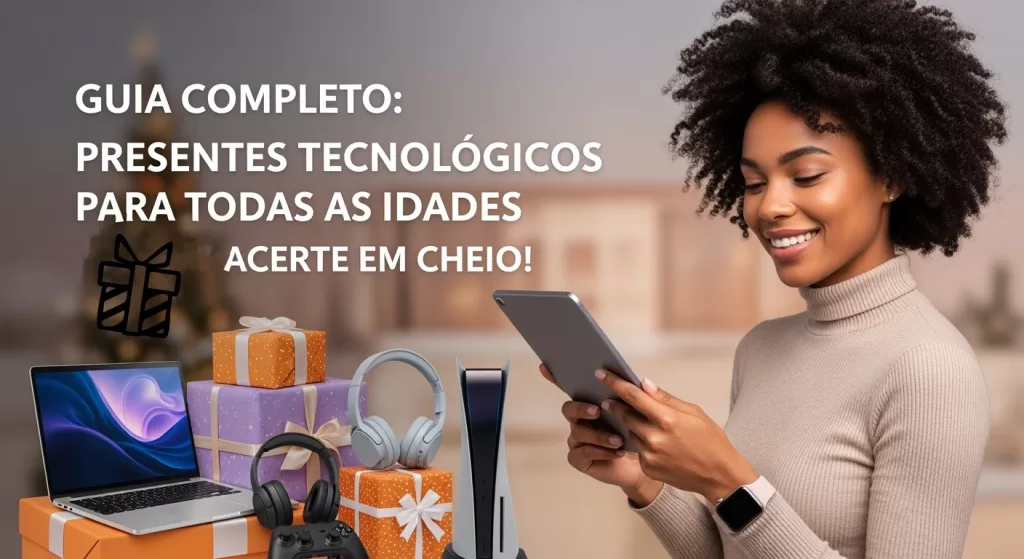 Guia Completo: Presentes Tecnológicos para Todas as Idades