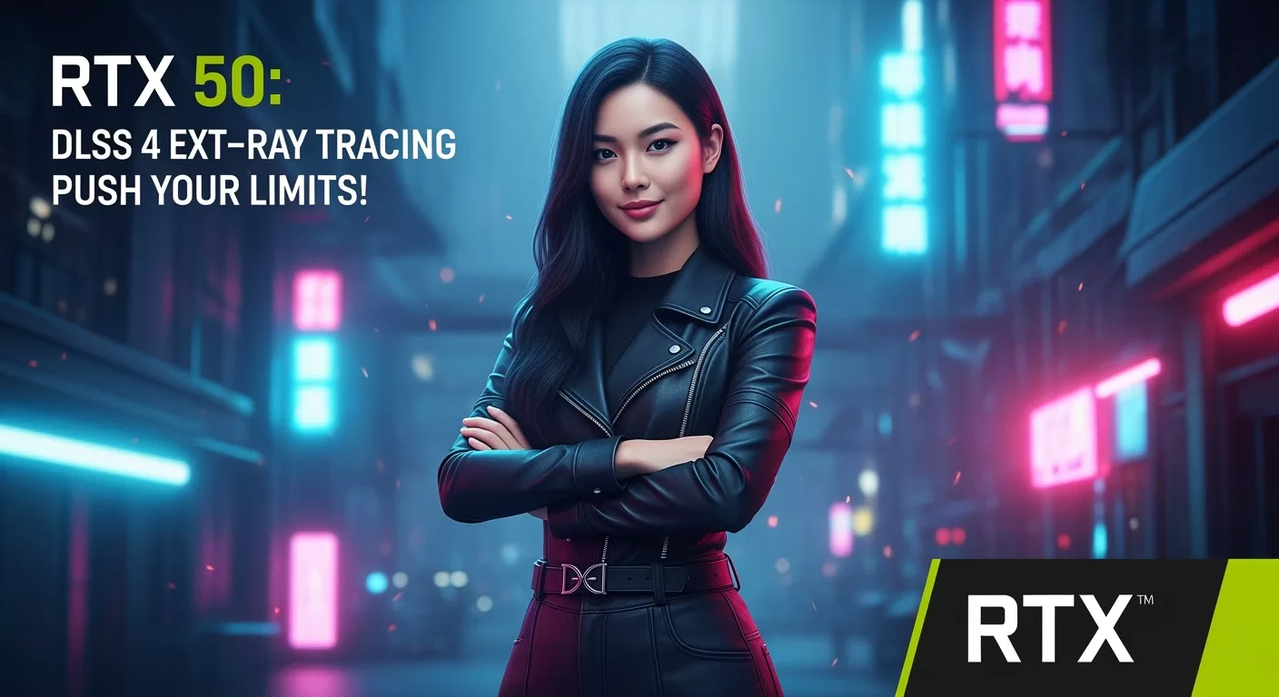 RTX 50: DLSS 4 e Ray Tracing de Nova Geração | Exploda os Limites!