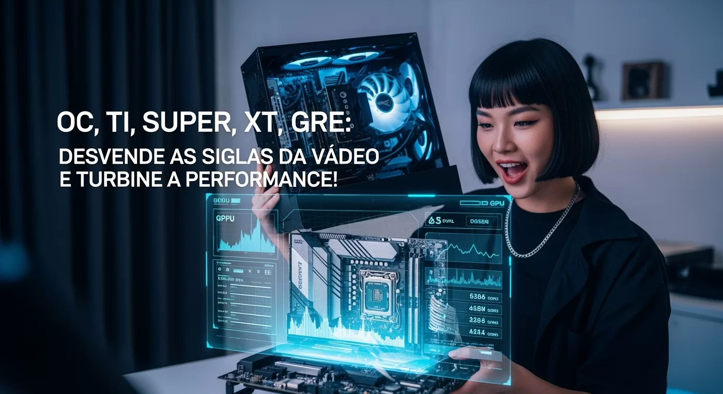 OC, TI, SUPER, XT, GRE: Desvende as Siglas da Placa de Vídeo e Turbine a Performance!