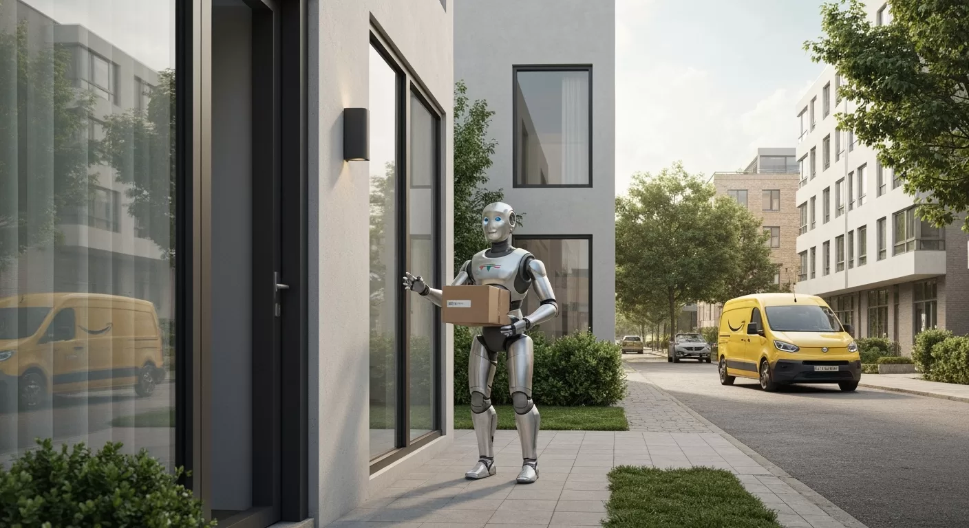 Robôs na Porta: Como Tesla e Amazon Estão Trazendo os Humanoides Para Sua Vida
