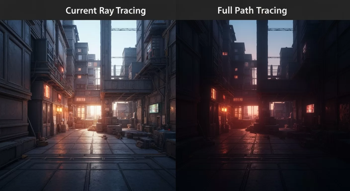 NVIDIA quebrou a barreira da luz? O futuro dos games é o Path Tracing.