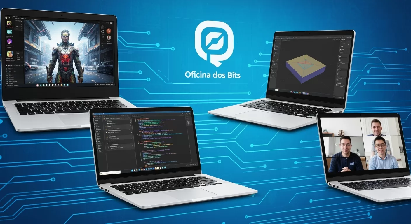 O Guia do Notebook Perfeito: De IA a Games, o Festival dos Bits tem o seu!