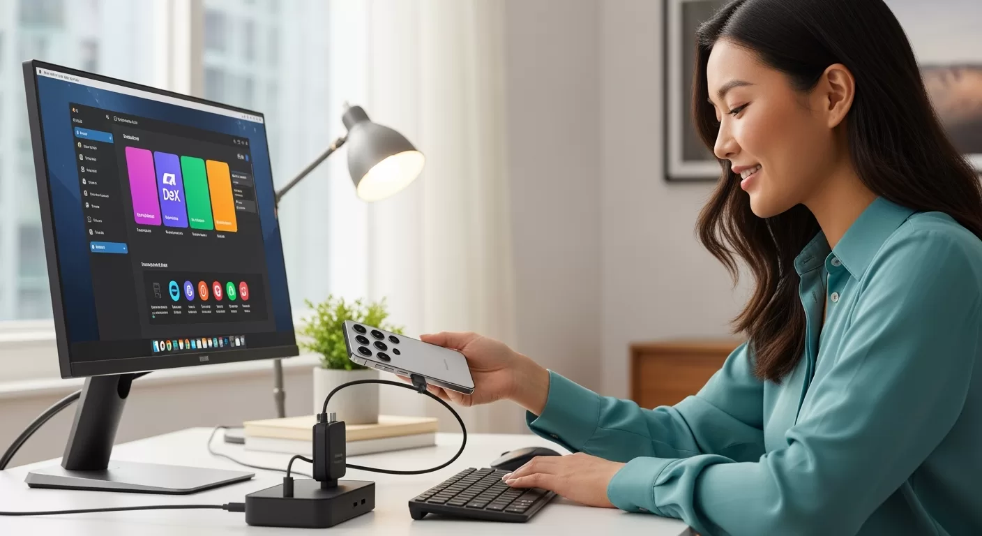Samsung DeX: Seu Celular Virou um PC de Verdade! Guia Completo Agora