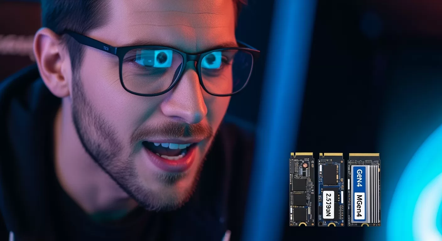 SSD para Jogos: SATA vs NVMe Gen3 e Gen4 – Qual Vale Mais a Pena?