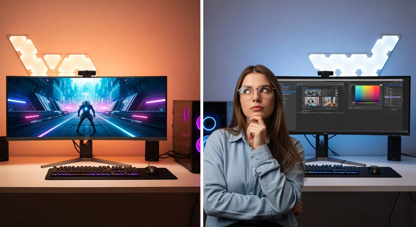 Ultrawide ou Dois Monitores? Guia Definitivo para Produtividade e Jogos