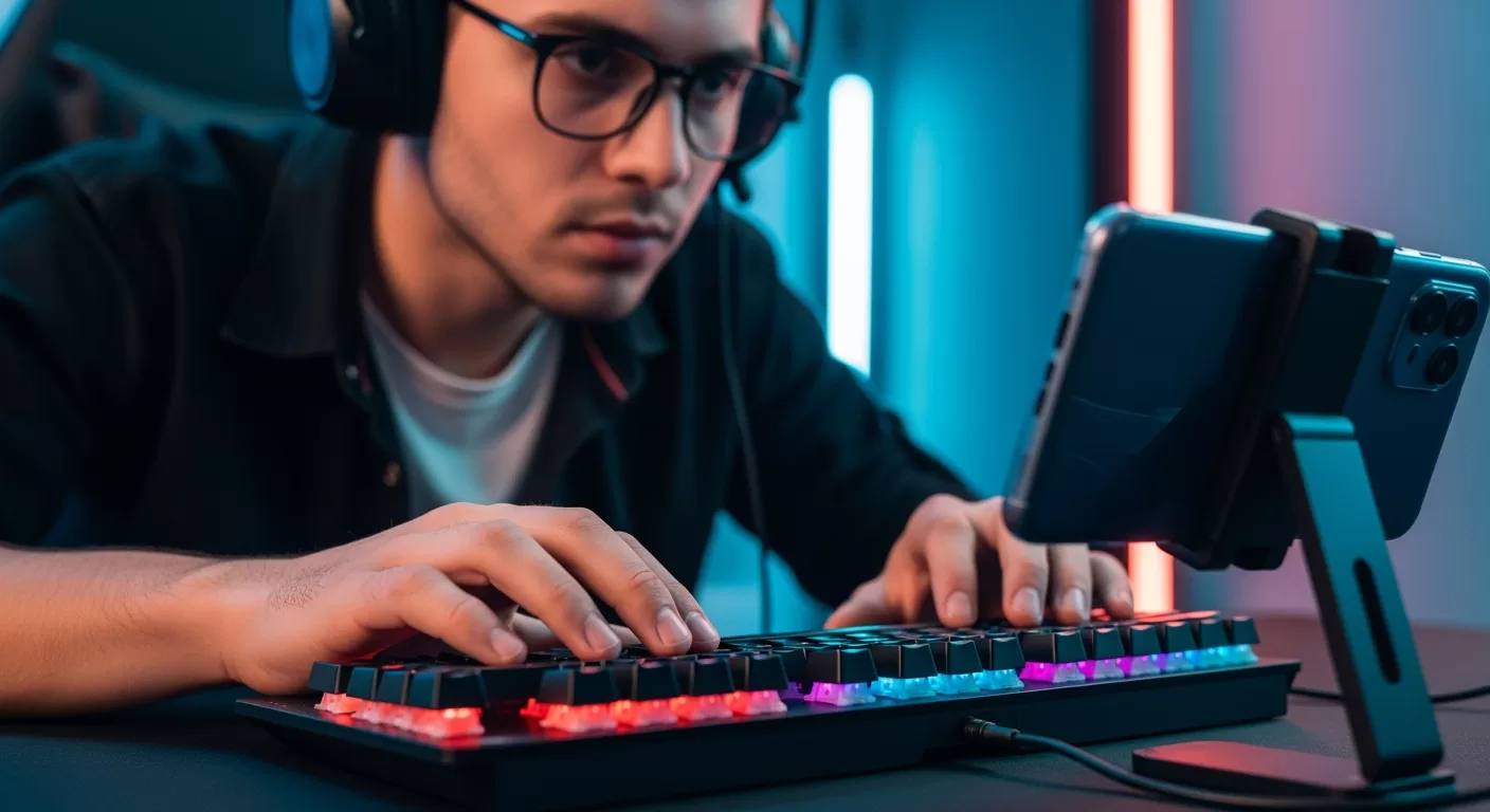 Teclado Mecânico vs. Bluetooth para Celular Gamer: Qual o Melhor para Jogos Mobile?