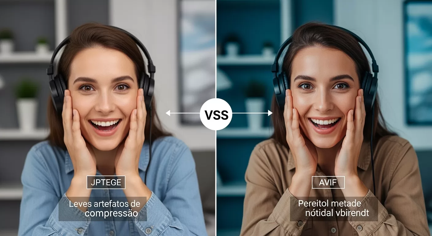 JPEG, HEIC, WebP, AVIF: Qual o Melhor Formato de Imagem para a Web? Descubra!
