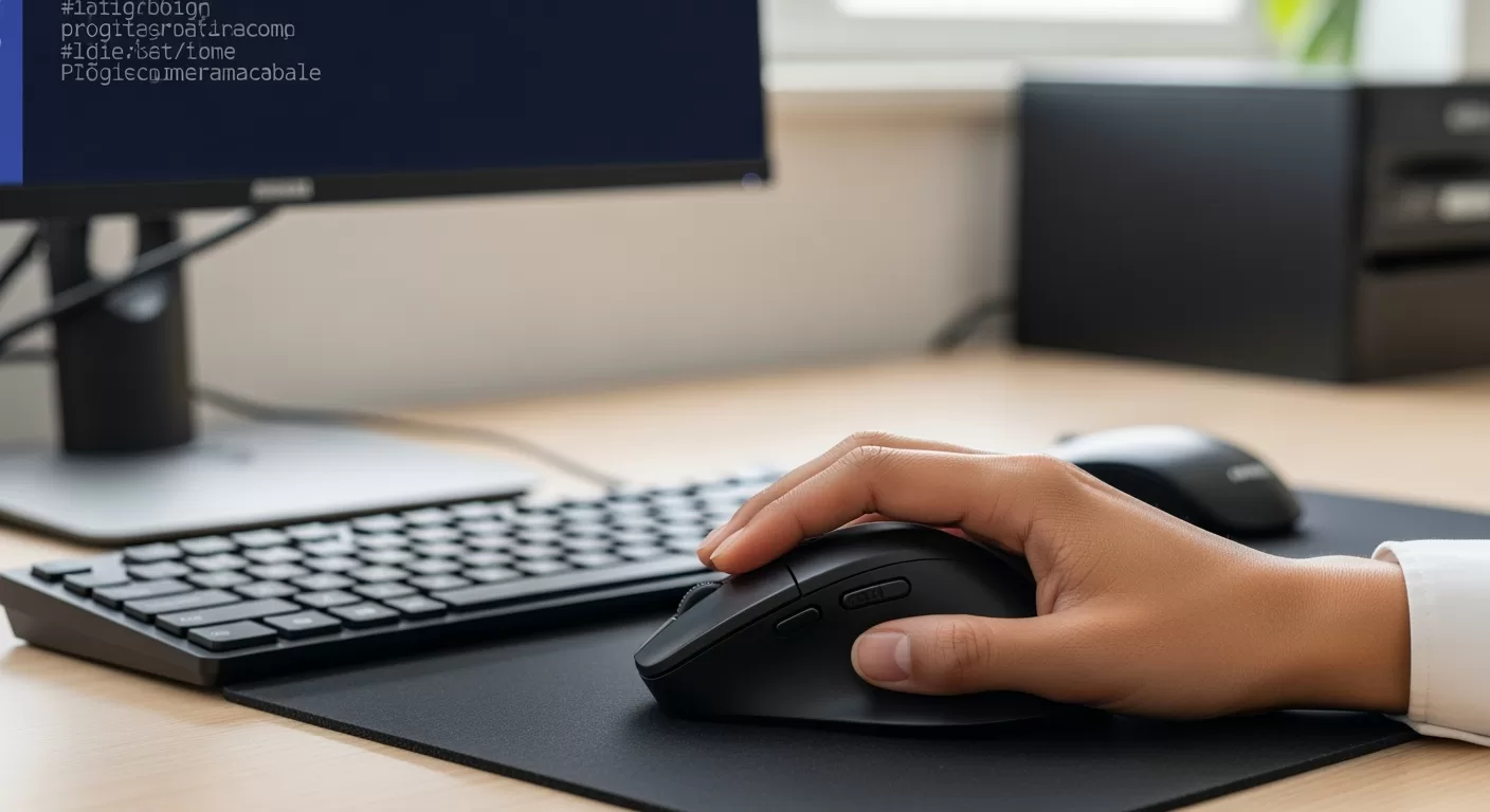 Mouse Vertical: Diga Adeus à Dor! Mais Conforto e Produtividade no PC