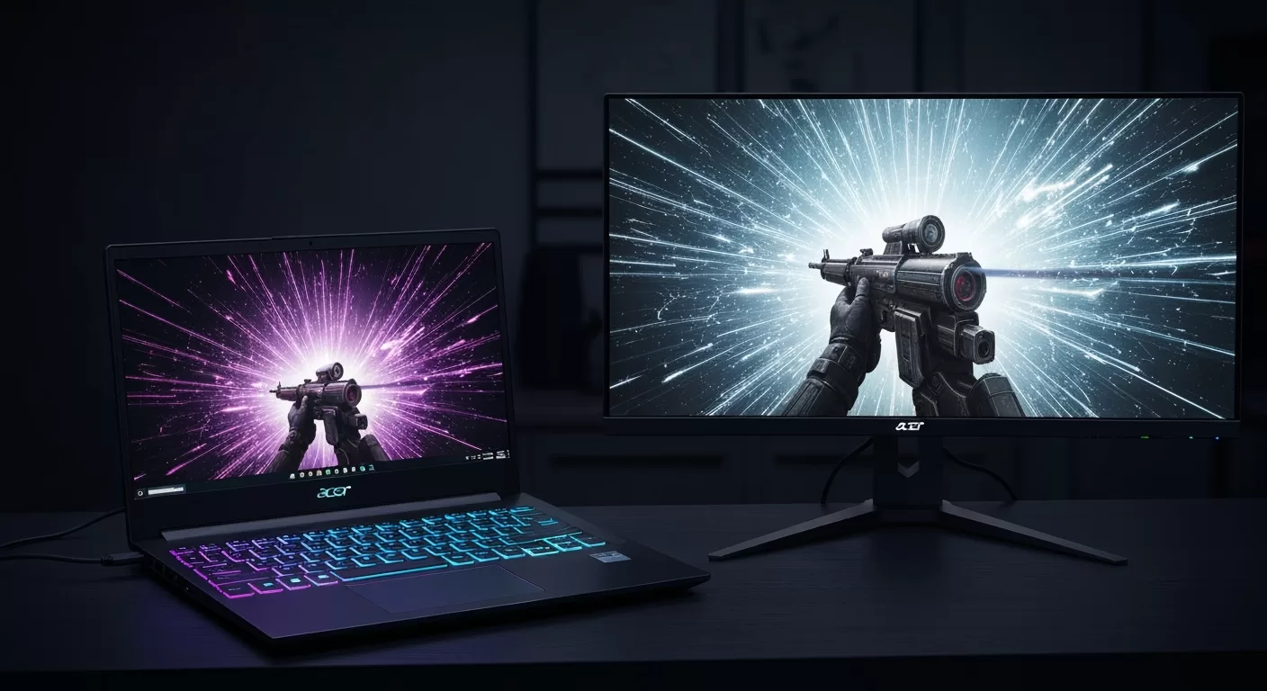 Acer Predator: A Nova Era de Laptops com IA e Monitores de 720Hz!