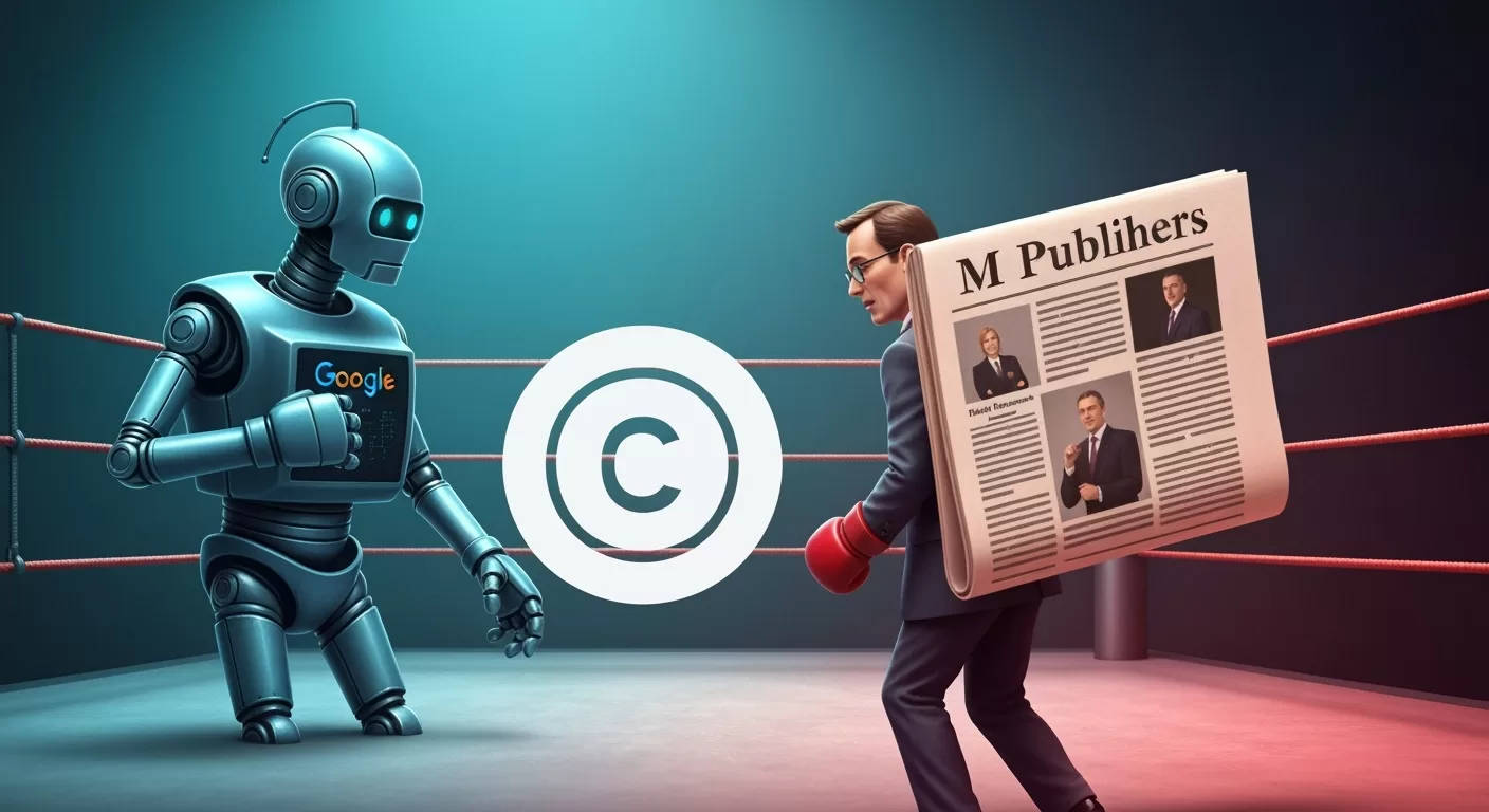 Guerra dos Robôs: Google é Processado por ‘Roubar’ Conteúdo para sua IA