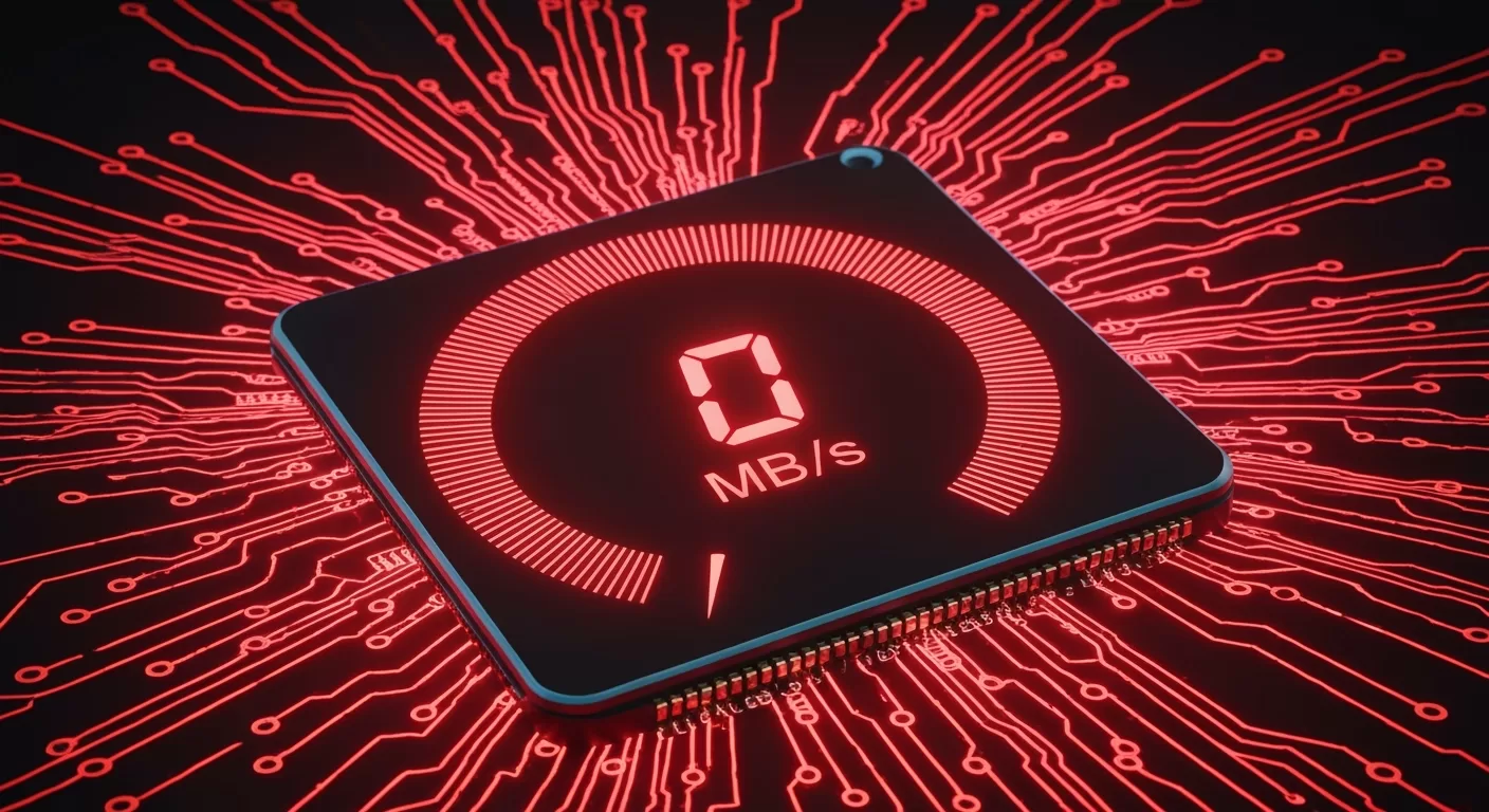 SSD a 100% com 0 de velocidade? Desvende o mistério que congela seus jogos.