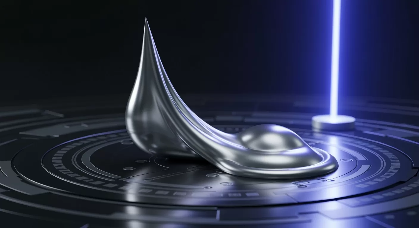 T-1000 da vida real? Cientistas criam um incrível metal líquido que obedece à luz!