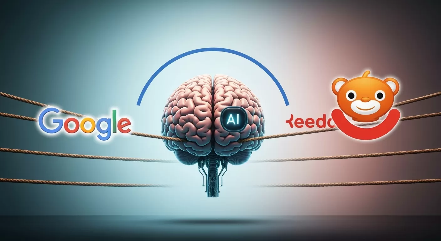 A IA está ‘roubando’ conteúdo? A batalha que coloca Google e Reddit no meio do fogo.