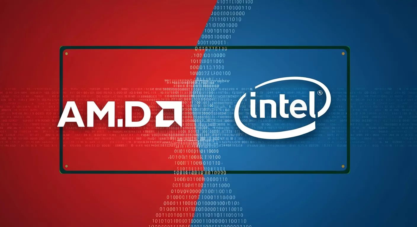 AMD vs Intel: A batalha secreta que um processador está vencendo por 50%