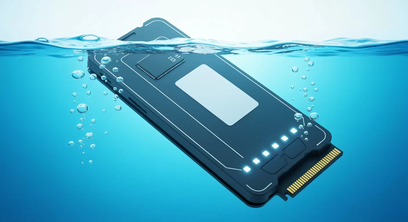 O SSD de 122TB que ‘mergulha’ no líquido: Conheça a inovação polonesa que mudou as regras do jogo