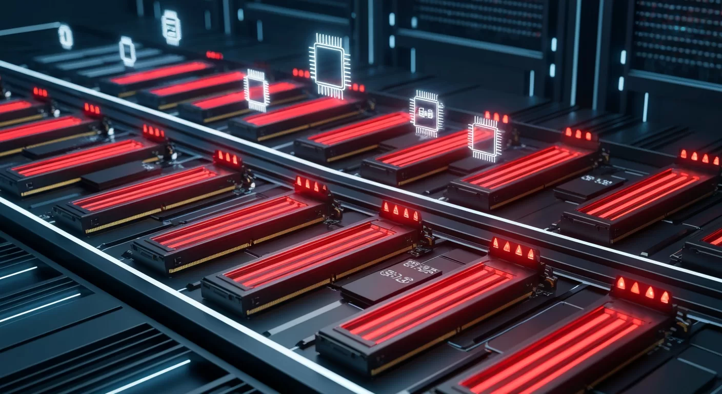 O Apocalipse dos Componentes: Por que GPUs, SSDs e até HDDs estão ficando raros e caros?
