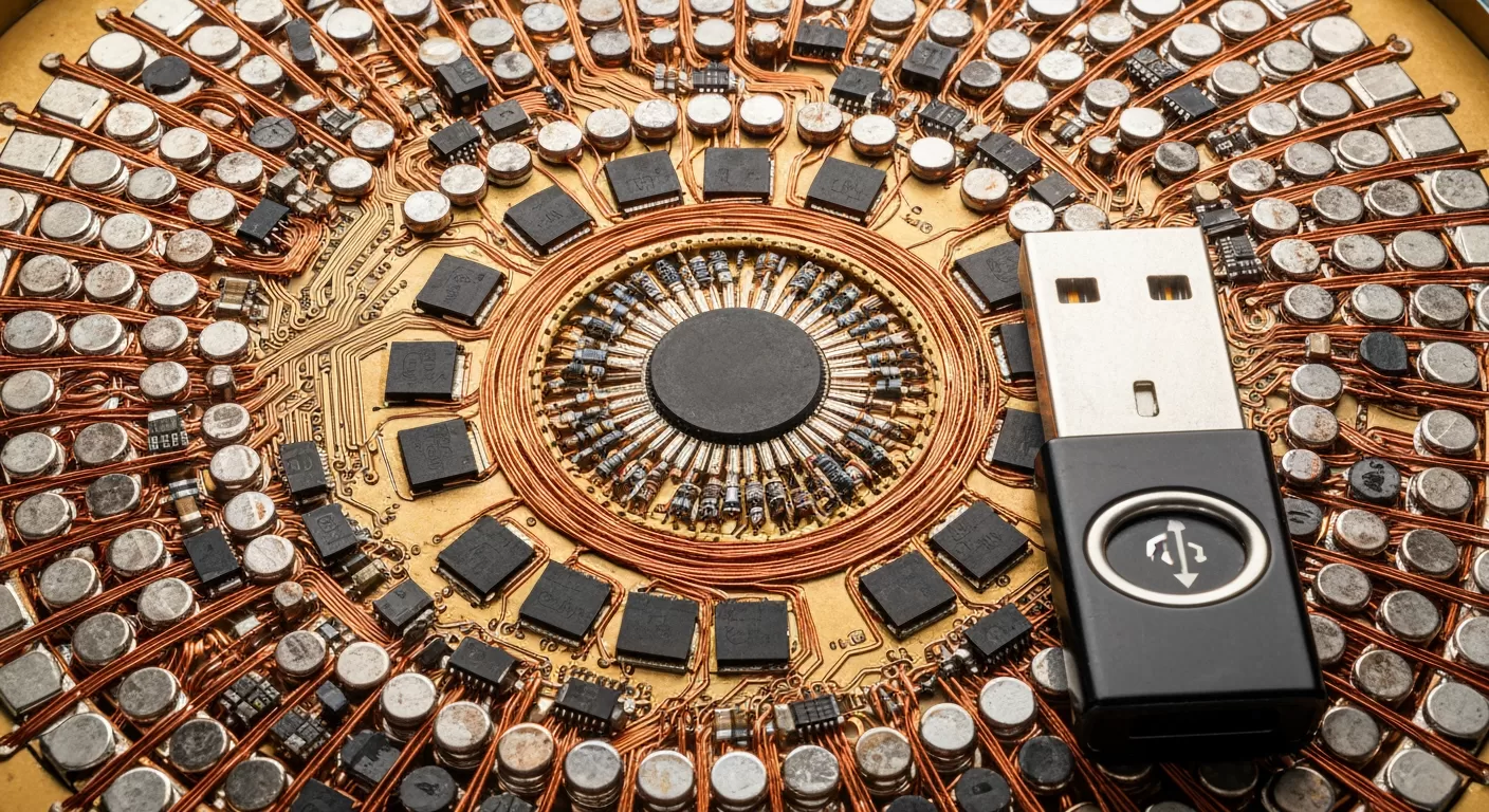 O Pendrive do Tamanho de um Prato: Por que Alguém Criaria um Dispositivo de 128 Bytes?