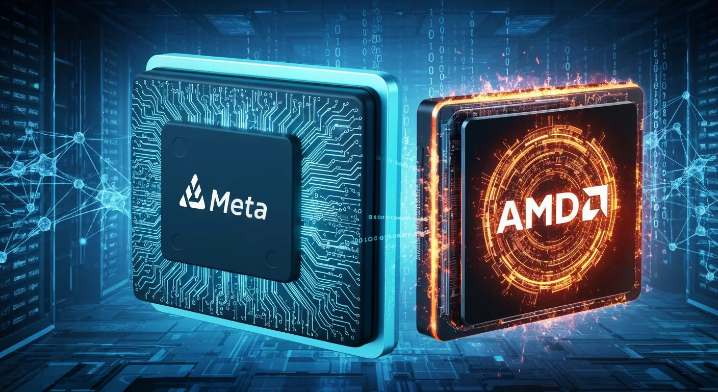 Meta e AMD: O Acordo Bilionário que Pode Mudar o Equilíbrio de Poder nos Chips de IA