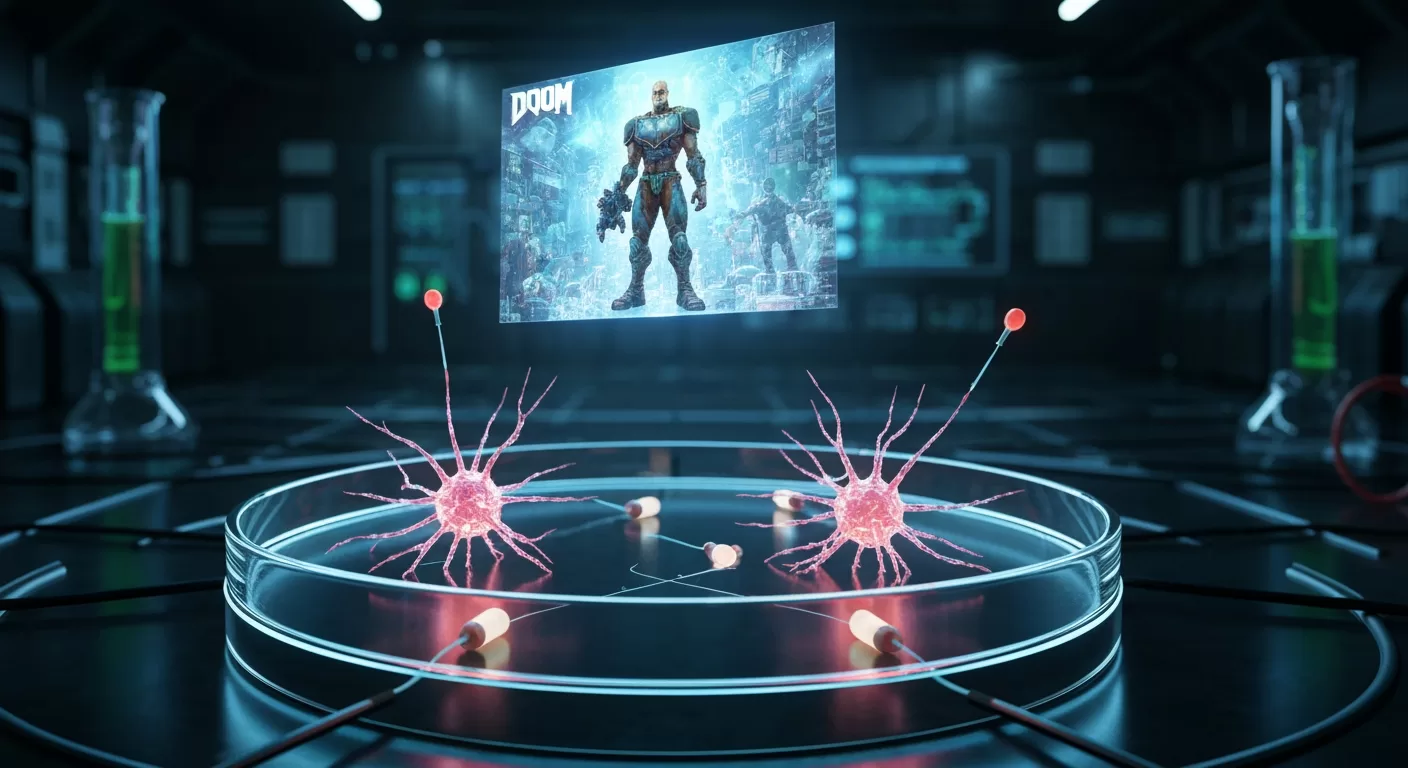 Neurônios jogando Doom? Conheça o futuro bizarro e fascinante da inteligência biológica!