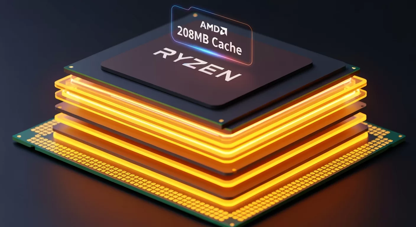 AMD Ryzen 9 9950X3D: O Gigante com 208MB de Cache que vai Redefinir a sua Gameplay