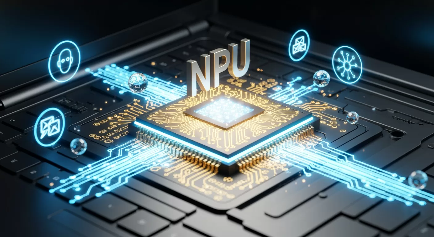 O Cérebro Secreto: Como a NPU Transformou seu Próximo Computador em uma Supermáquina de IA