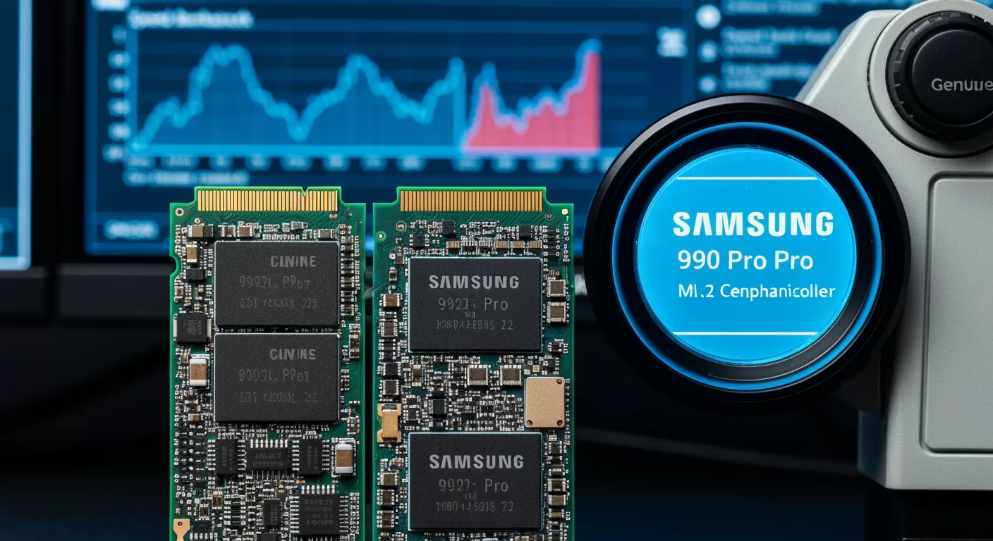 O Clone Quase Perfeito: O SSD Samsung 990 Pro Falso que Está Desafiando Especialistas