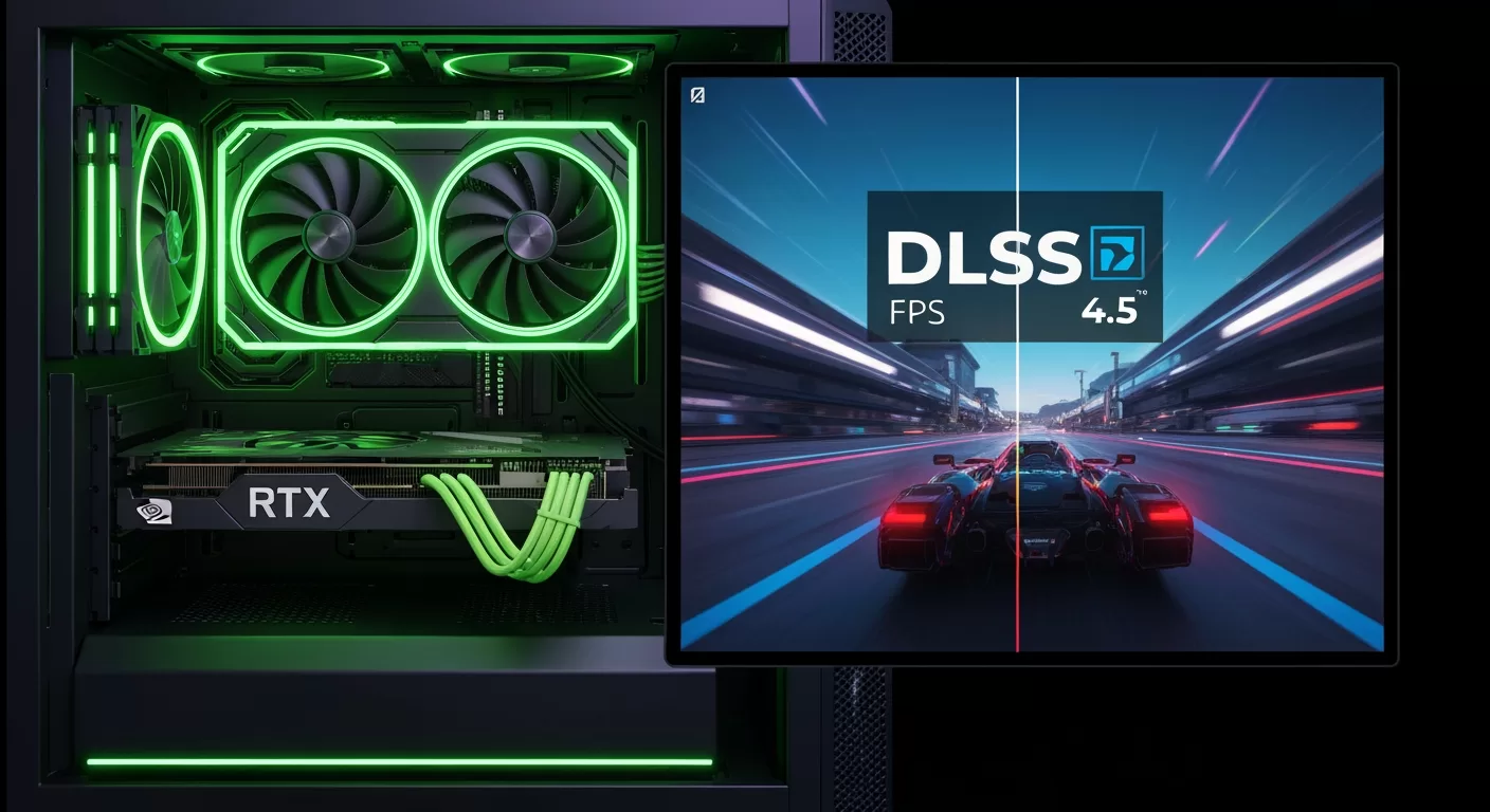 NVIDIA DLSS 4.5: A Revolução da IA que vai Dobrar a Fluidez do seu Jogo!